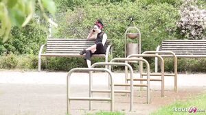 18yo Candid Girl Joena Talk To Fuck In Berlin Hotel At Fake Model Job For Cash