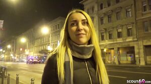 Beauty College Amaris Seduce To Fuck At Street Casting