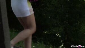 Big H Tits Anissa Cheating Bf At Outdoor Street Casting Fuck