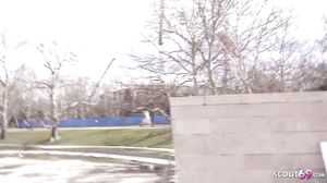 Brown Ebony Bombshell Fuck To Eye Rolling Orgasm At Pickup Casting