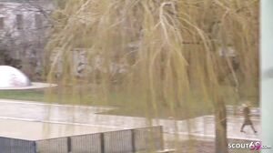 First Anal For Curvy Big Natural Tits Chenie At Street Casting