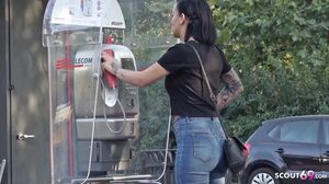 First Anal For Floppy Tits Tattoo Natascha Street Pickup Casting