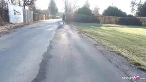 Green Hair Girl Talk To Fuck For Cash At Real Pick Up Casting