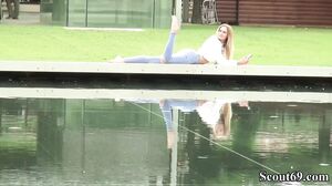 Medical Student Linda Leclair Seduce To Fuck Without Condom At Public Street Casting