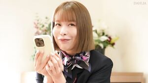 DLDSS-400 A flight attendant after a long flight goes crazy with vaginal orgasms in an isolation room, 32 continuous creampies without pulling out, Irita Maaya