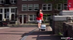 Rough Anal Sex Street Casting For Slim Long Labia Milf Morgan