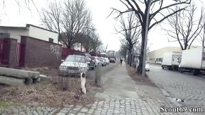 Skinny Emo Luna In Street Porn Casting