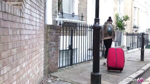 Skinny Redhead Mature Scarlett Talk To Fuck At Street Casting