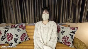 First Time Shoot with 18-Year-Old Nanami! Her Sensitive Body Made Her Cum Repeatedly with Toys and Lube