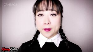 Kimmy Kalani - Wednesday Addams Sucks in College -ASMR