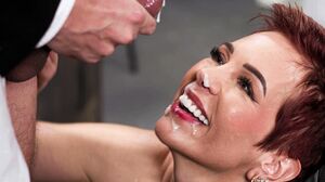 Grieving widow fucked by funeral attendant!