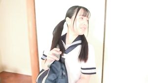 APAK-304 Creampie super fleshy G cup 149cm Wakaba "I can't stop moving my hips! I'm cumming!" Pounding meat bullet pounding cowgirl position! Blushing cheeks and screaming climax! Lewd climax student guidance Tsukimi Wakaba