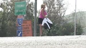 Big Tit Asian Gets Picked Up and Fucked