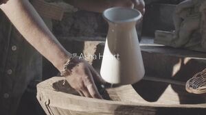 Asha Heart - Beautiful woman enjoys a sensual earthy anal masturbation