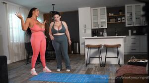 OnlyFans - Brooklyn Springvalley And Kristine Kiss Aka Kristine38NN Kisinboca37