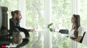 Sera Ryder - Cute Brunette Schoolgirl Gets Fucked By Professor