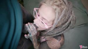 Z-Filmz - Anuskatzz And Lily Lu Deethroats In Glasses