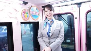 DVMM-245 A documentary of a working woman's AV debut. Asuka-san (24 years old), an active international flight cabin attendant, is 170cm tall, has big G-cup breasts, a huge buttocks of 90cm, and beautiful legs in black pantyhose. A high-spec CA who couldn