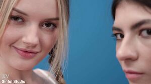 Anal Fisting and Threesome Anal Fucking with Young Anal Sluts Angelica Heaven and Luna Lynx SS007