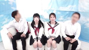SKMJ-628 Real Friends Only // Classmates on a school trip challenge "If you can take the virginity of a virgin in a 4P double, you can get 1 million yen!" A girl who is embarrassed by her friend's dick & a virgin boy who is on the verge of exploding with