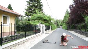 Horny Croatian teen Freye Dee gets a deep anal banging by big black cock GP1229 in 4K