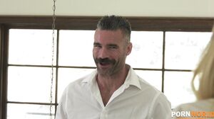 Busty American blonde Olivia Austin fucked hardcore in cowgirl and doggy GP1242 in 4K