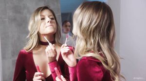 Lesbian Rebecca Volpetti and Alexis Crystal