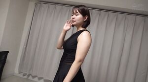 ONIN-104 Even though it's an image video, her pussy is sticking out and she's really cumming...