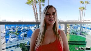 Percy Sires is a smoking hot blondie with massive natural tits in HD