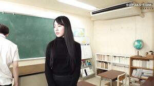 DNJR-040 Beautiful Female Teacher Who Is Excited About The Transvestite Riku Mukai