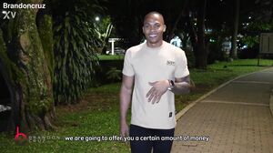 BBC offers money to a woman on the street to make a porn video - Brandon Cruz & Kataleya Gil