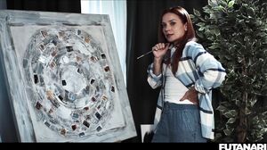 Futanari - Clemence Audiard And Tabitha Poison - Preparing The Art Exhibit