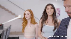 Scarlet Skies and Aubry Babcock Buy a House, Then Celebrate With Realtor