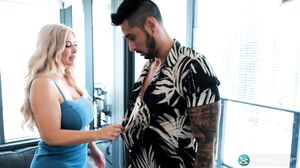 Destiny James - Busty 41 flowers Destiny James fucks her daughters boyfriend