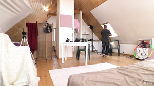 Inga Devil - Sexy European Inga Devil gets naughty for the photographer