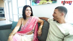 Jasmine Sherni & Rocket Powers - Indian Girl takes BBC 4K