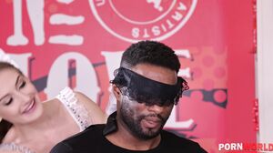 Petite Hungarian Peach Tiffany Tatum Ties Up Her Ebony Bf For Some Royal Rogering in 4K