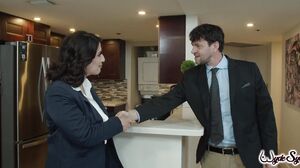 Sarah Arabic - Principal Busting On Big Tits
