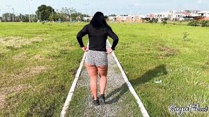 Saya fit Amazon sister in lawSayafit is an Amazon sister-in-law with a big ass and tits