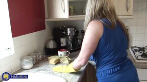 MatureNL - Kaz B Caught Jerking Off To My Stepmom