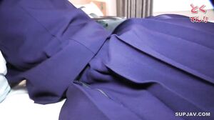 Hidden Beautiful Breasts, Gloomy Glasses Girl 1.8 Wearing Uniform❤ Unprotected Body Twitches And Writhes As She Cums Again And Again No Pee➡ Tight Pussy, Forbidden Massive Creampie