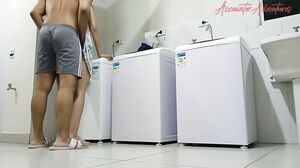 Desire of a Black Cock in my Ass, so I Find my Neighbour in the Laundry - Accounter Adventures