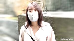 JD with a comfortable fluffy body and big tits with a nice shape and tzn upward is too cute to be shy and she gets Nakadashi!