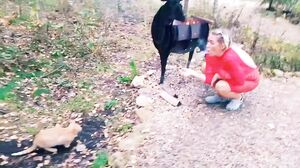 Crazyfamily 1970 - Playing a Latex Game with my Stepson