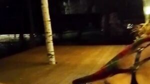 Crazyfamily 1970 - Stepmom Films me Walking Naked in the Yard, and then Sucks me at Home, I Love my Stepmom