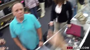 Foxy Business Lady Gets Pawned