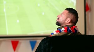 Horny French babe offers up her pussy after watching the soccer match