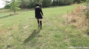 MariePancakes - Stalking Wednesday Adams Turned Into Rough Throat And Ass Fucking, Big Cumshot Creampie