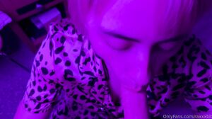 Raxxxbit - Draining dicks in pijama cum hungry amateur