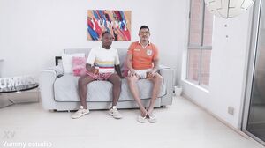 Sussy Sweet plays with 2 big cocks then enjoys some intense DAP